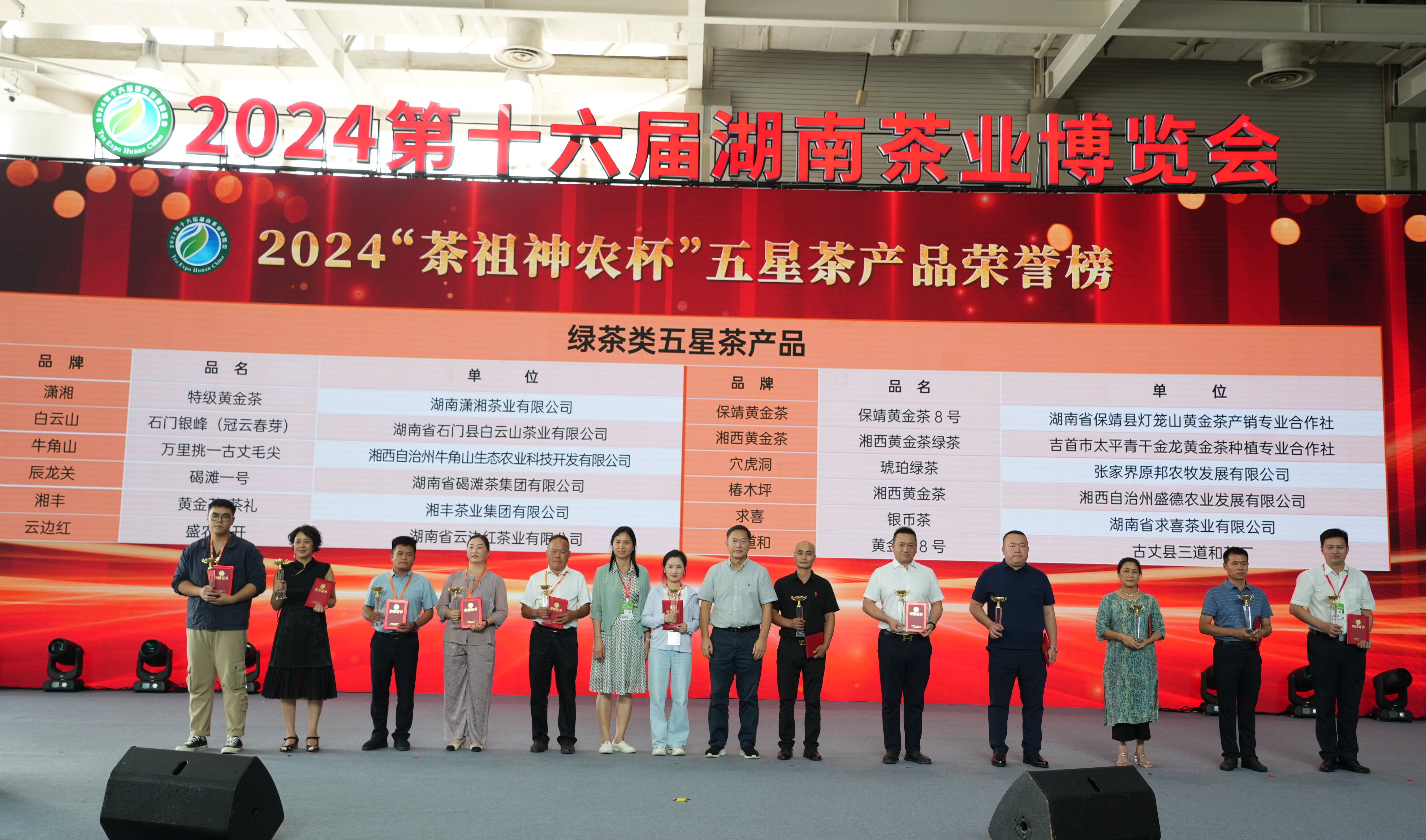 五星品質(zhì)，口碑見證！湘豐黃金茶-茶禮獲評“茶祖神農(nóng)杯”五星茶產(chǎn)品